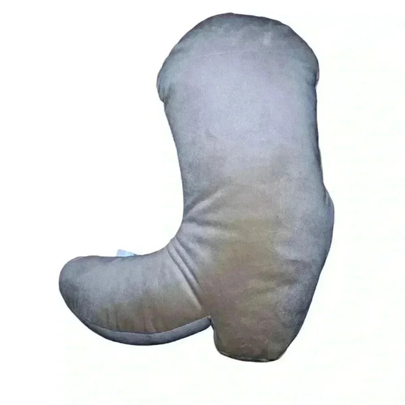 New Cowgirl Western Boot Decor Throw Pillow Brown & PINK Floral - Picture 2 of 4